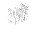 Whirlpool GS460LEKB0 door diagram