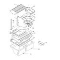 Whirlpool ET1MTMXKT00 shelf/optional diagram