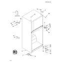 Whirlpool ET8WWKXKQ00 cabinet/literature diagram
