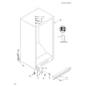 Whirlpool EV170NYKQ00 cabinet/literature diagram