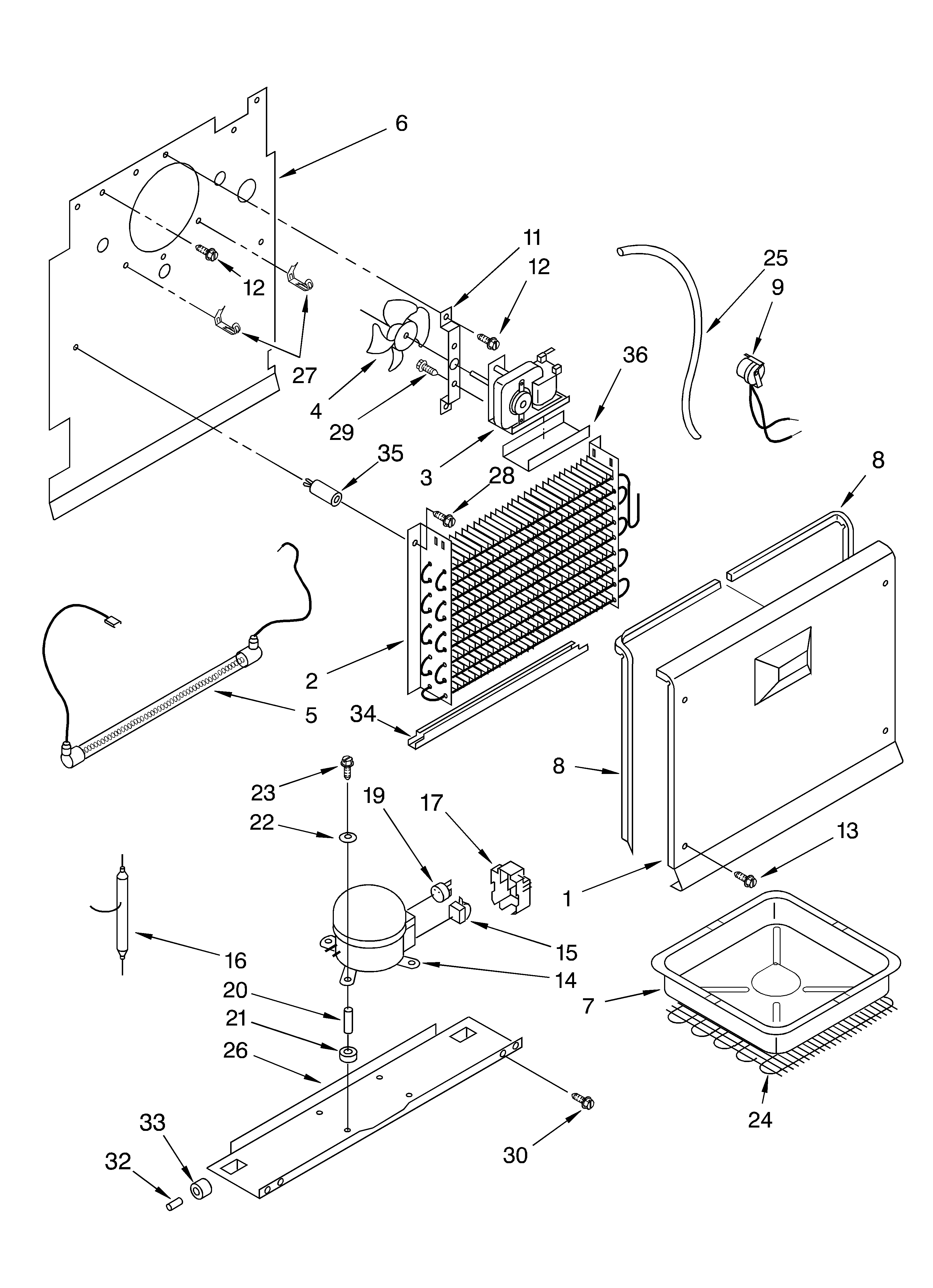 Whirlpool EL7ATRRKS00 unit/optional diagram
