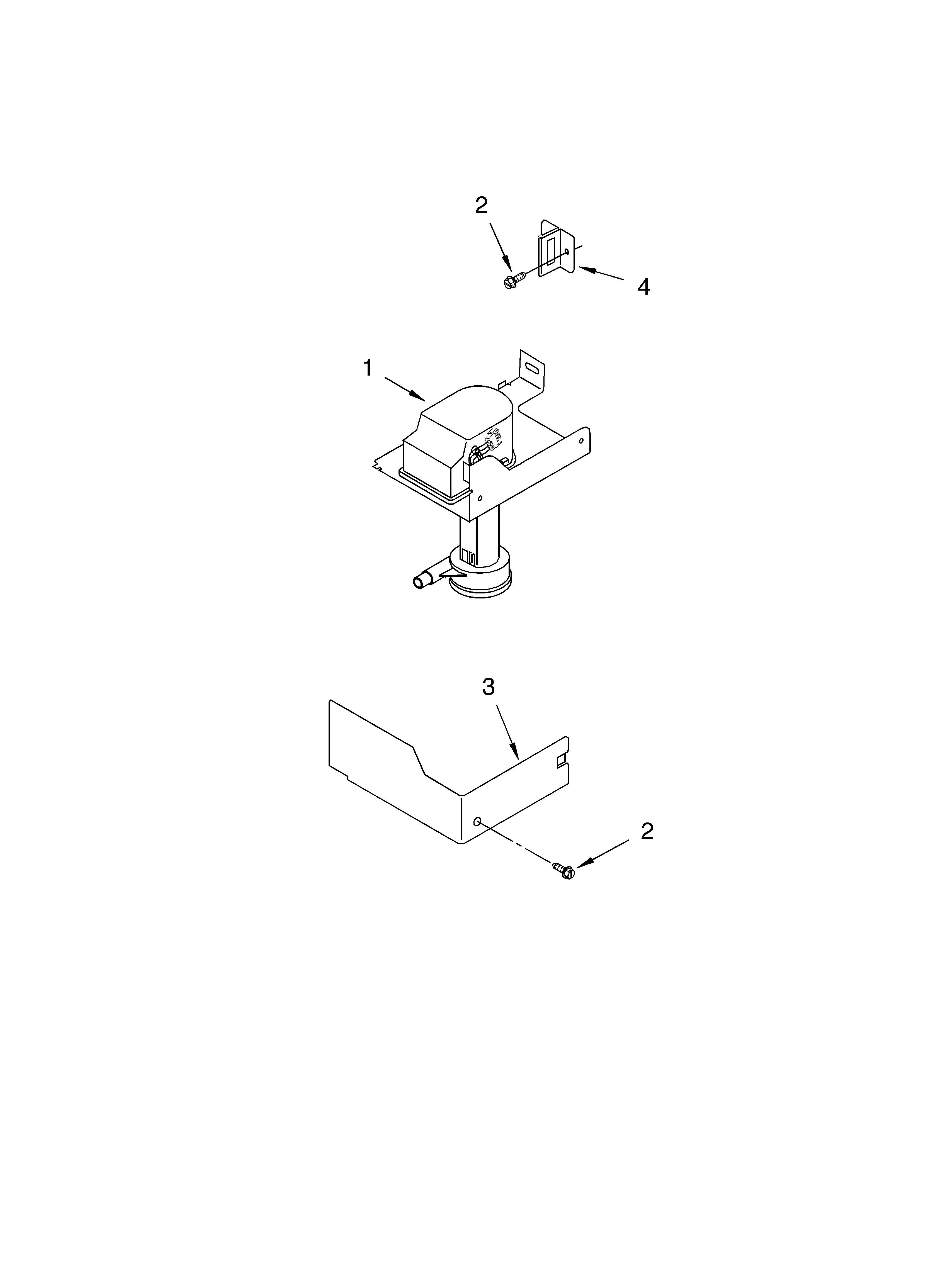 Whirlpool CSW45PA1B0 pump diagram