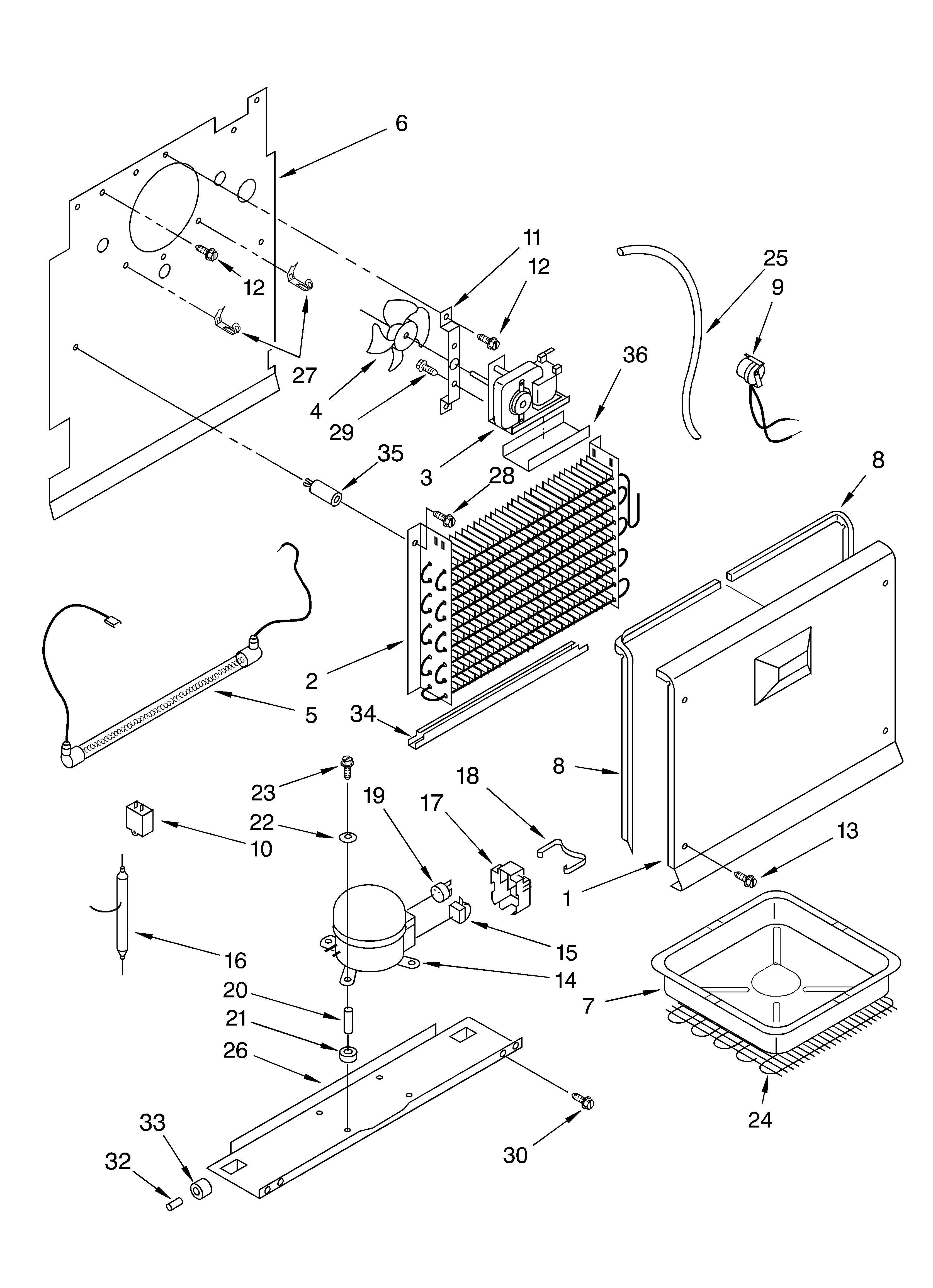 Whirlpool EL7ATRRKQ02 unit/optional diagram