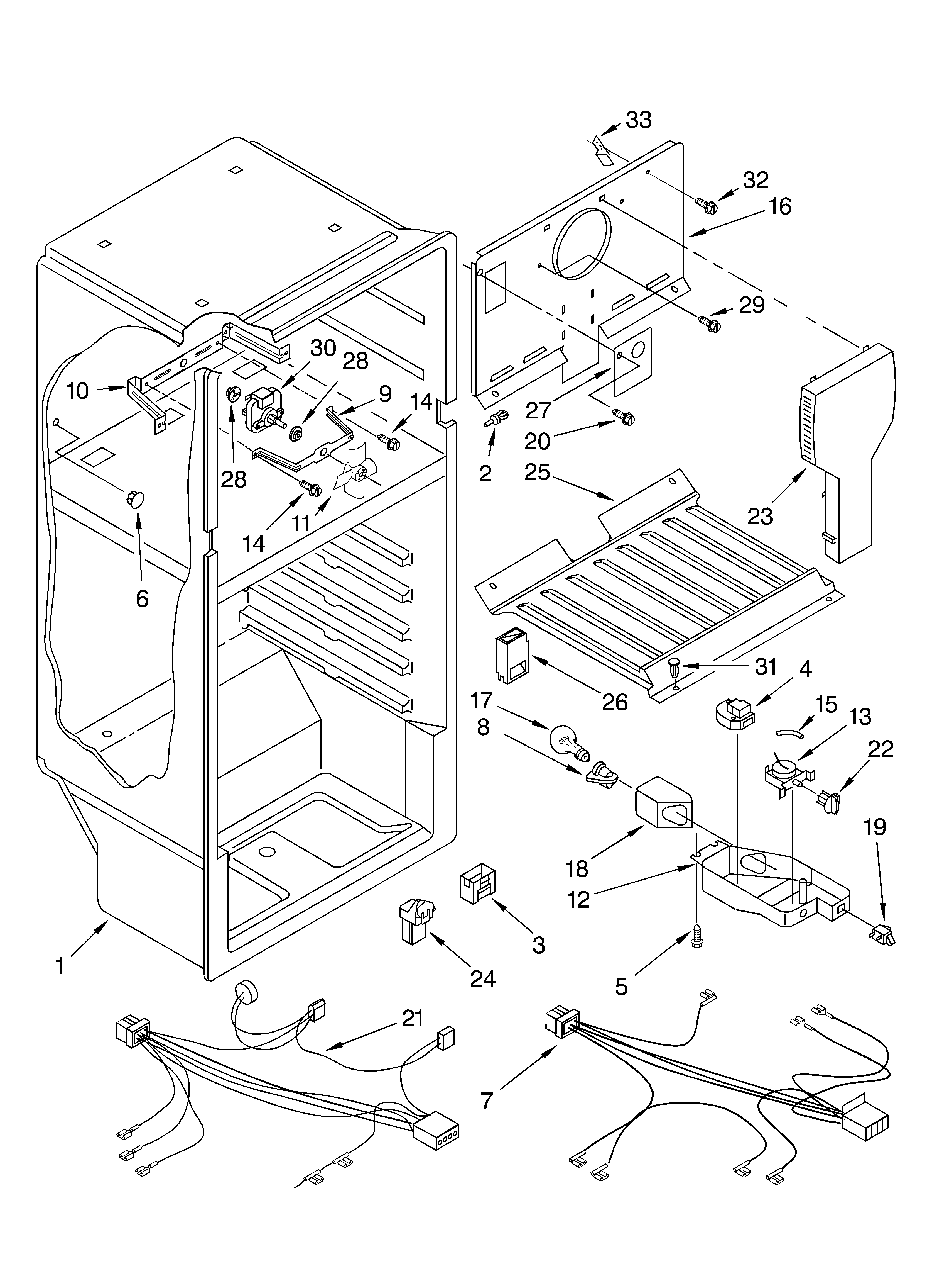 Kirkland ST14CKXKQ00 liner diagram
