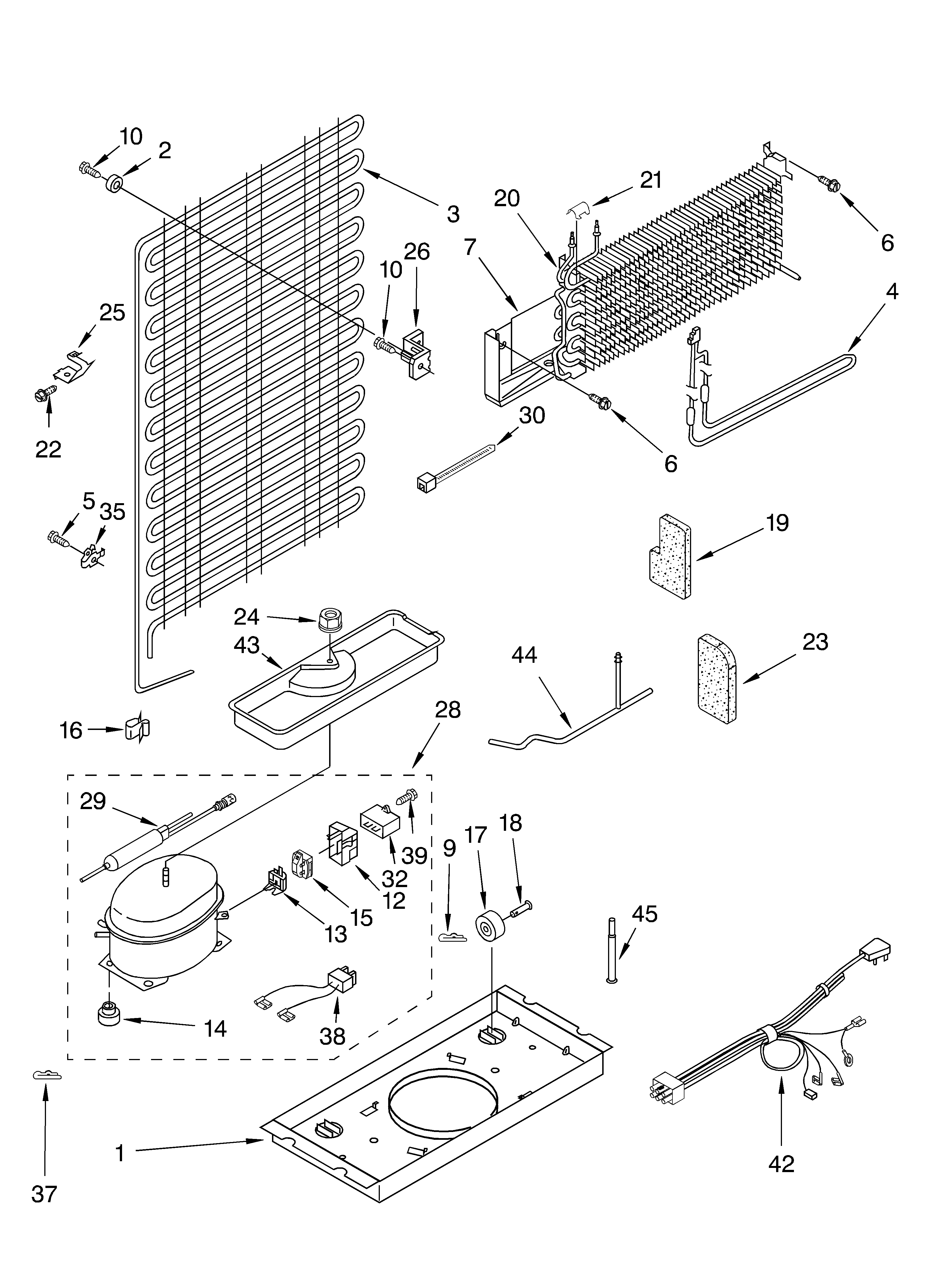 Crosley CT14NKXKT00 unit diagram
