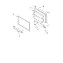 KitchenAid KTRC19MKSS00 freezer door/optional diagram