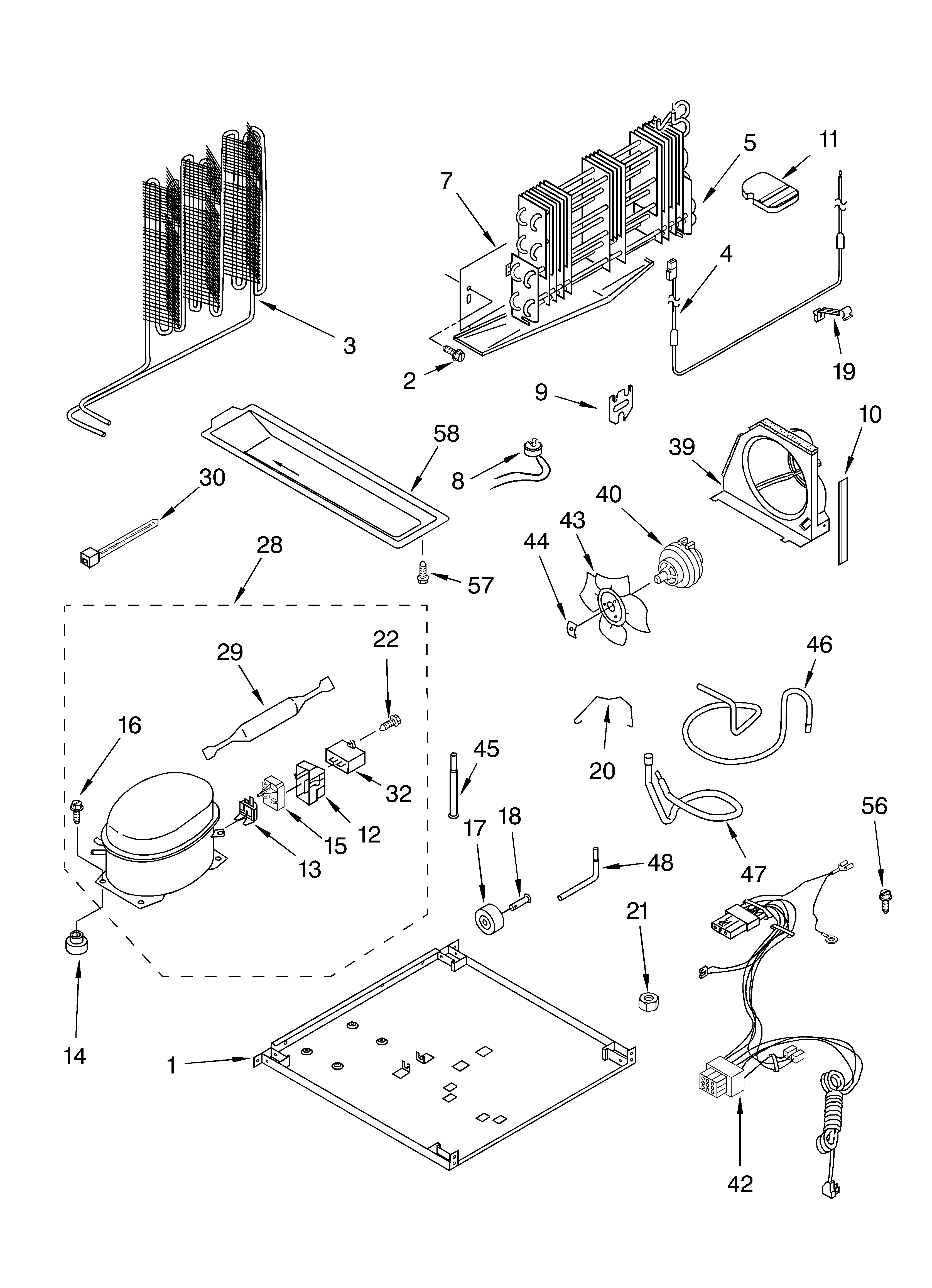 Whirlpool ET8MTKXKT01 unit diagram