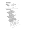 Whirlpool ET5WSEXKZ00 shelf/optional diagram