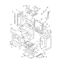 Whirlpool SF387LEKQ0 chassis diagram