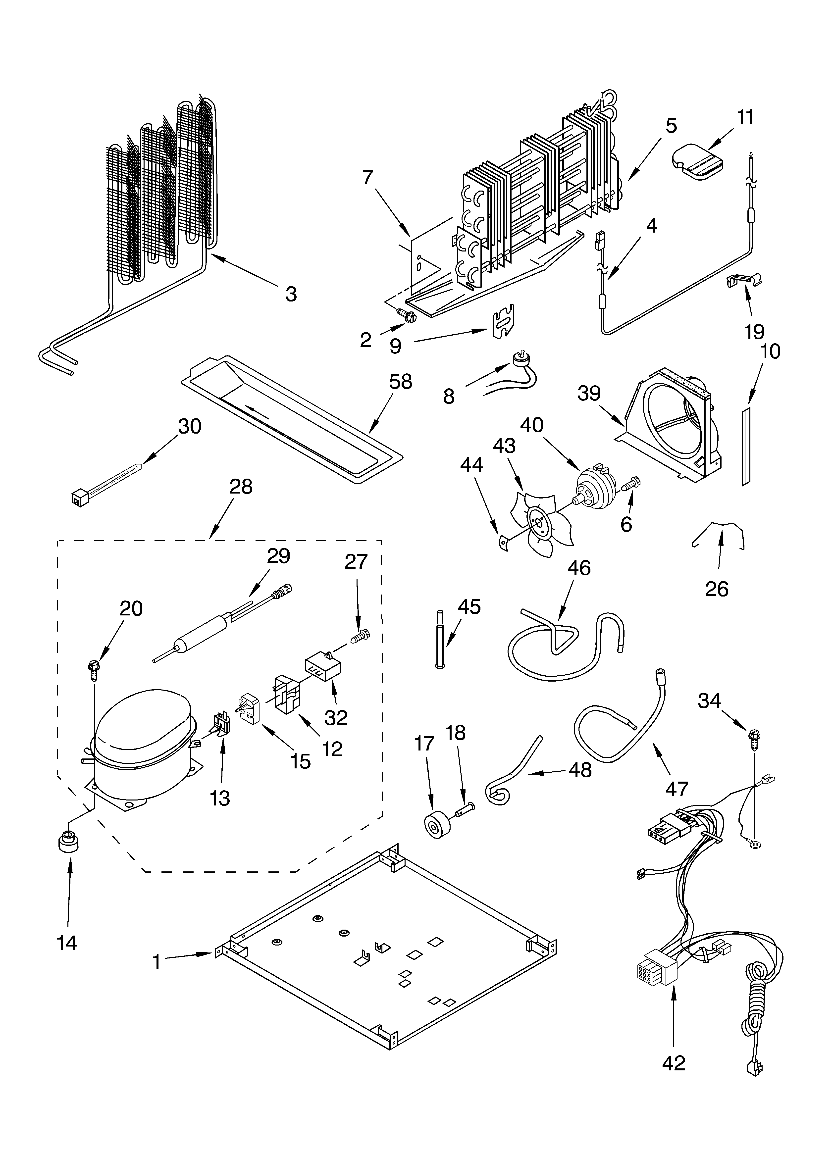 Whirlpool ET8CHKXKT01 unit diagram