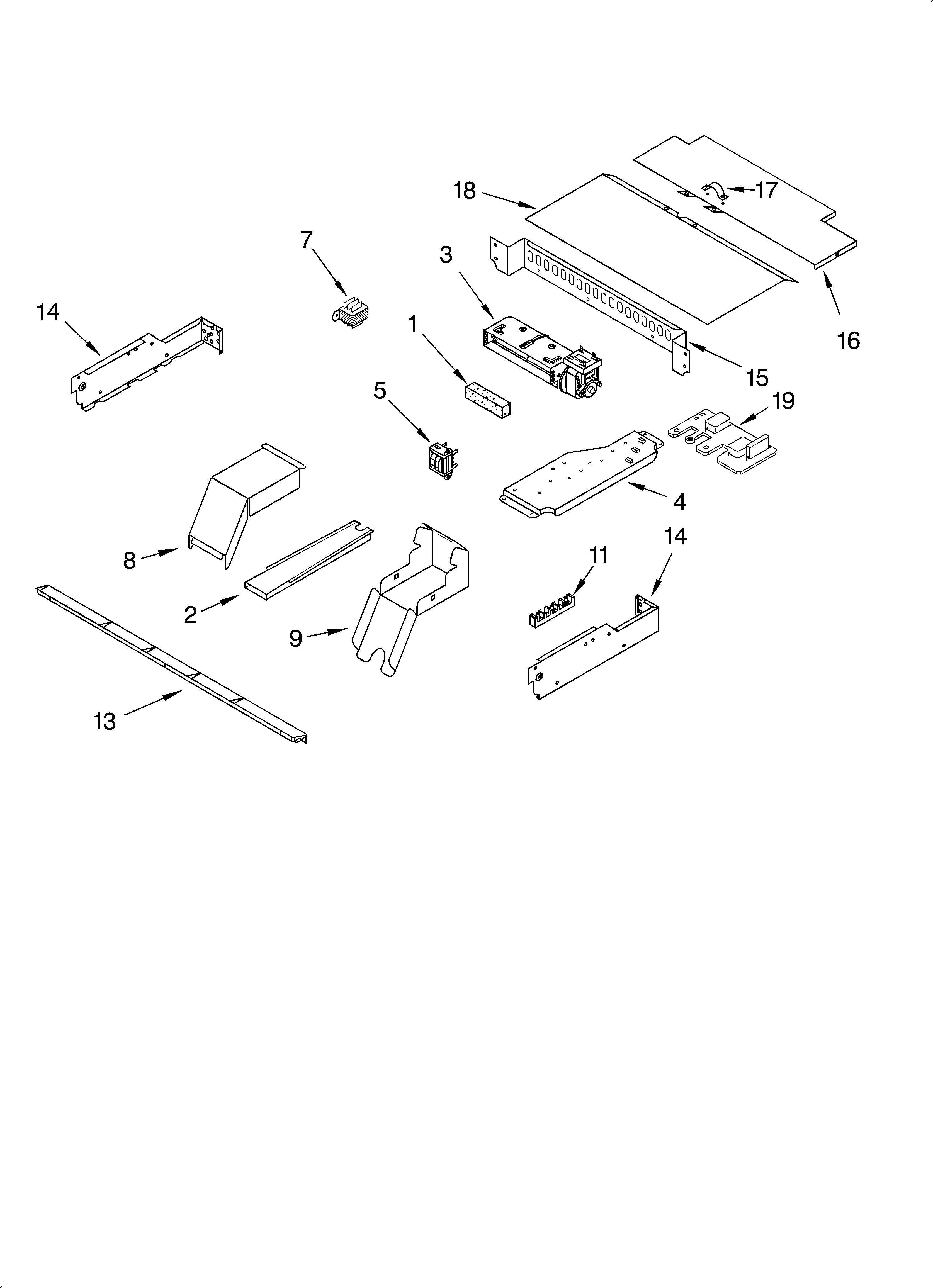 KitchenAid KEBI206DBL10 top venting/optional diagram