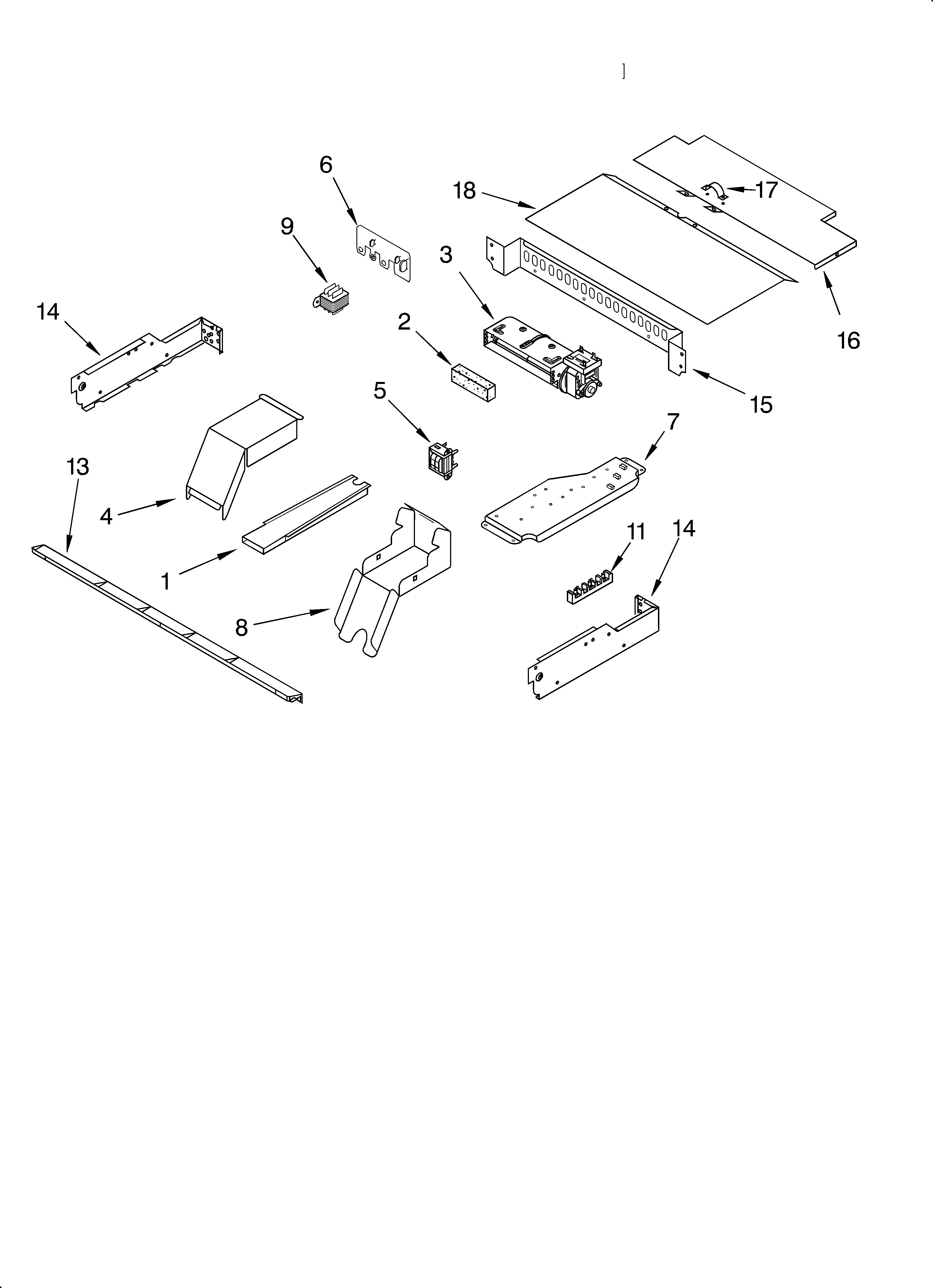 KitchenAid KEBI276DBL11 top venting/optional diagram