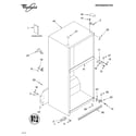 Whirlpool ET8WTKXKB01 cabinet/literature diagram