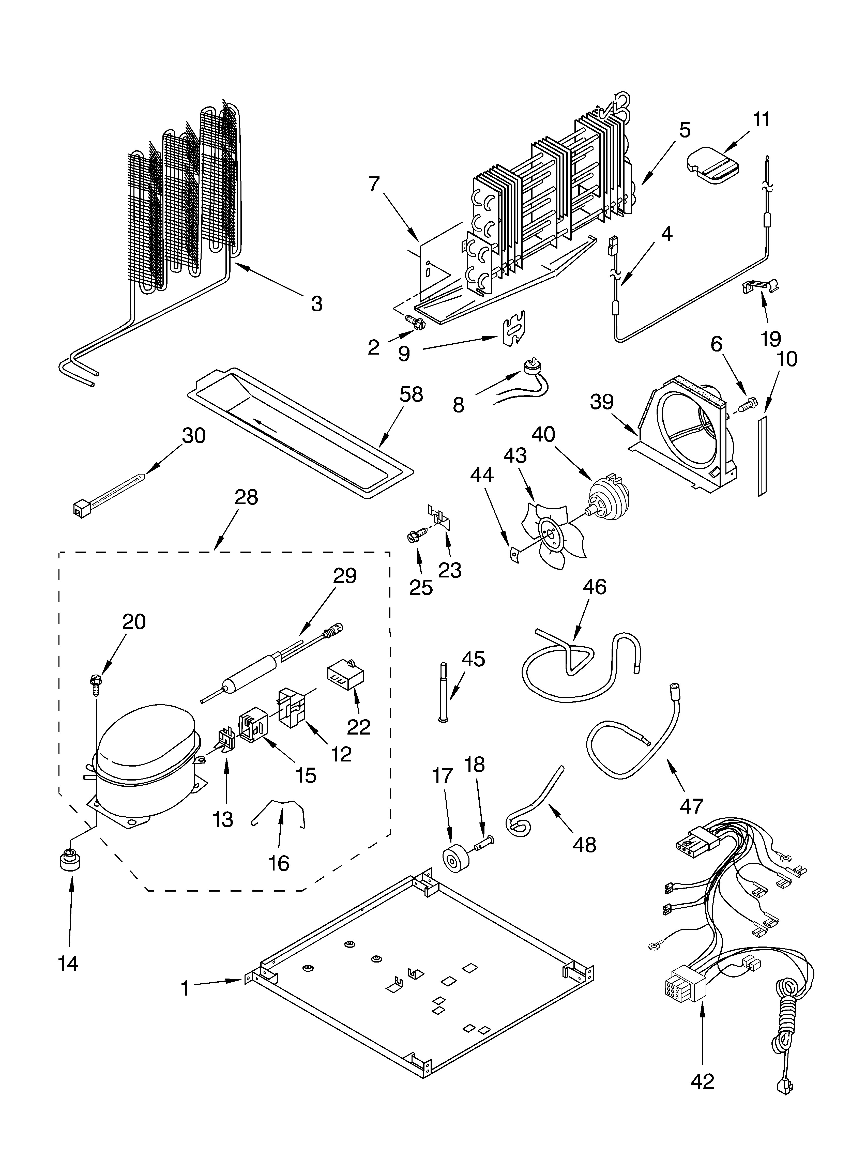 Whirlpool ET9FTKXKT01 unit diagram
