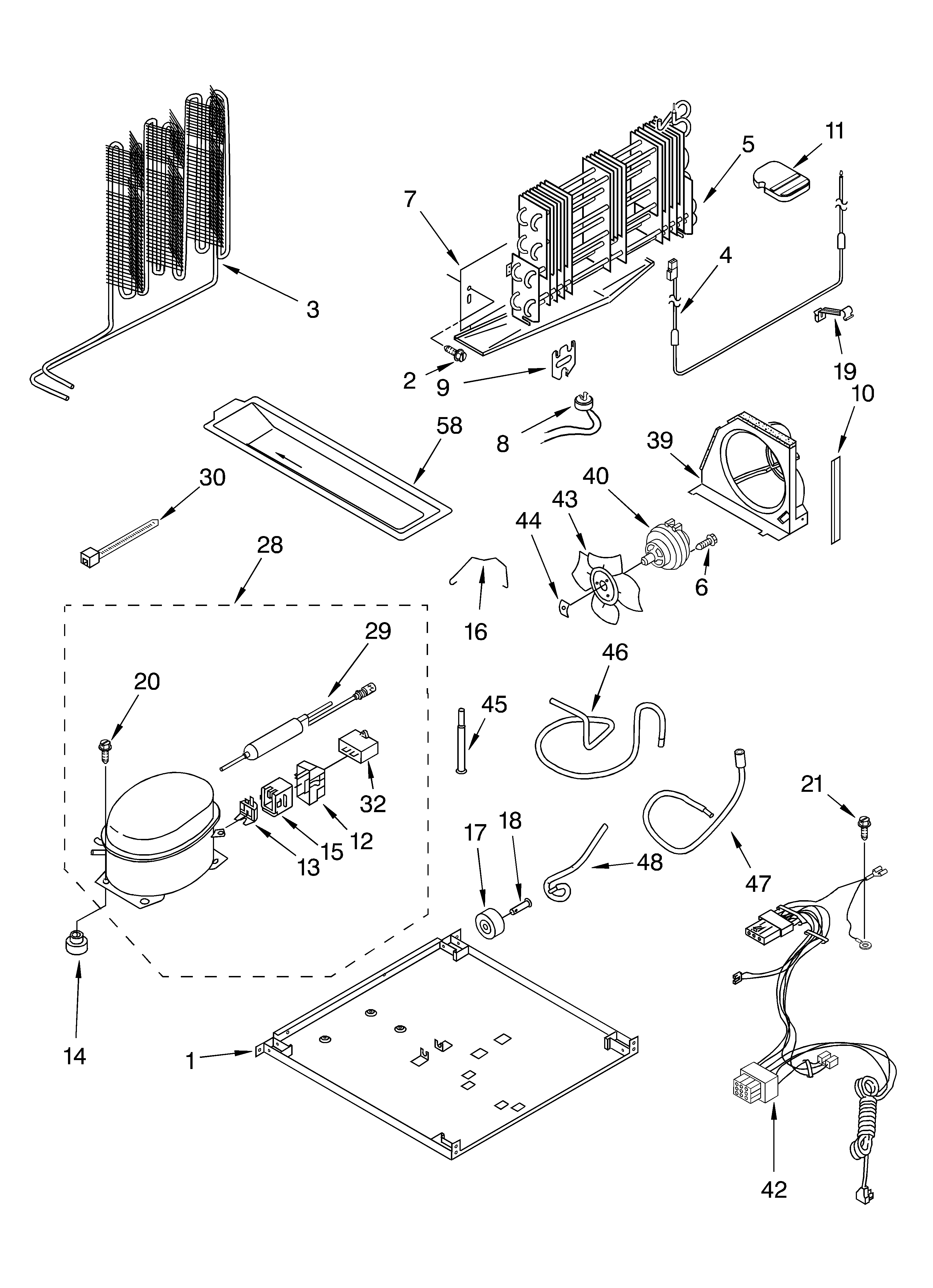 Whirlpool ET8NHMXKT01 unit diagram