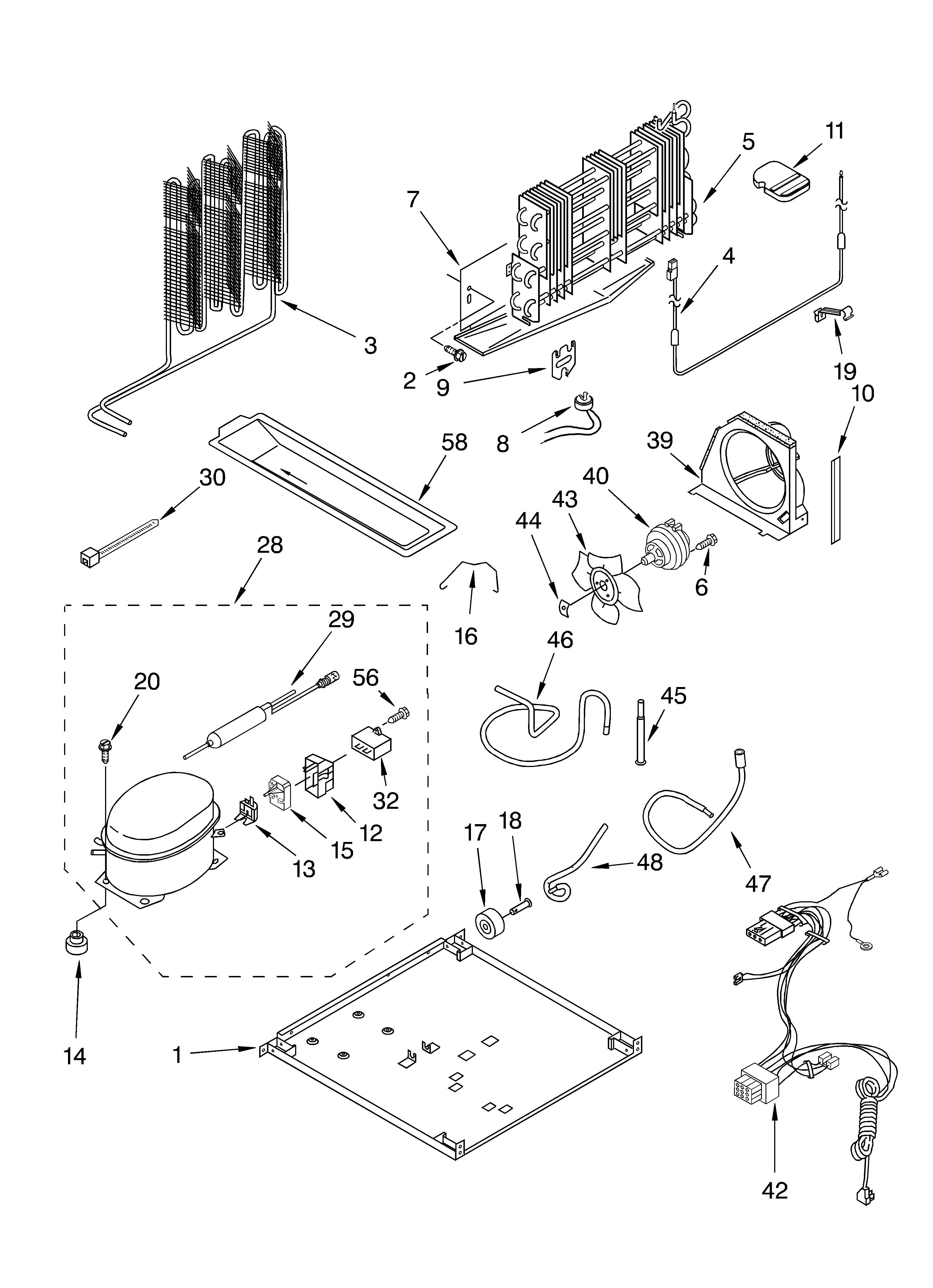 Whirlpool ET8CHMXKB01 unit diagram