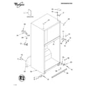Whirlpool ET8LFKXKQ01 cabinet/literature diagram