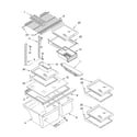 Whirlpool ET8LFKXKQ01 shelf/optional diagram