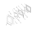 Whirlpool RS675PXGQ9 oven door diagram