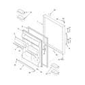 Whirlpool GB2SHKXKB00 refrigerator door diagram