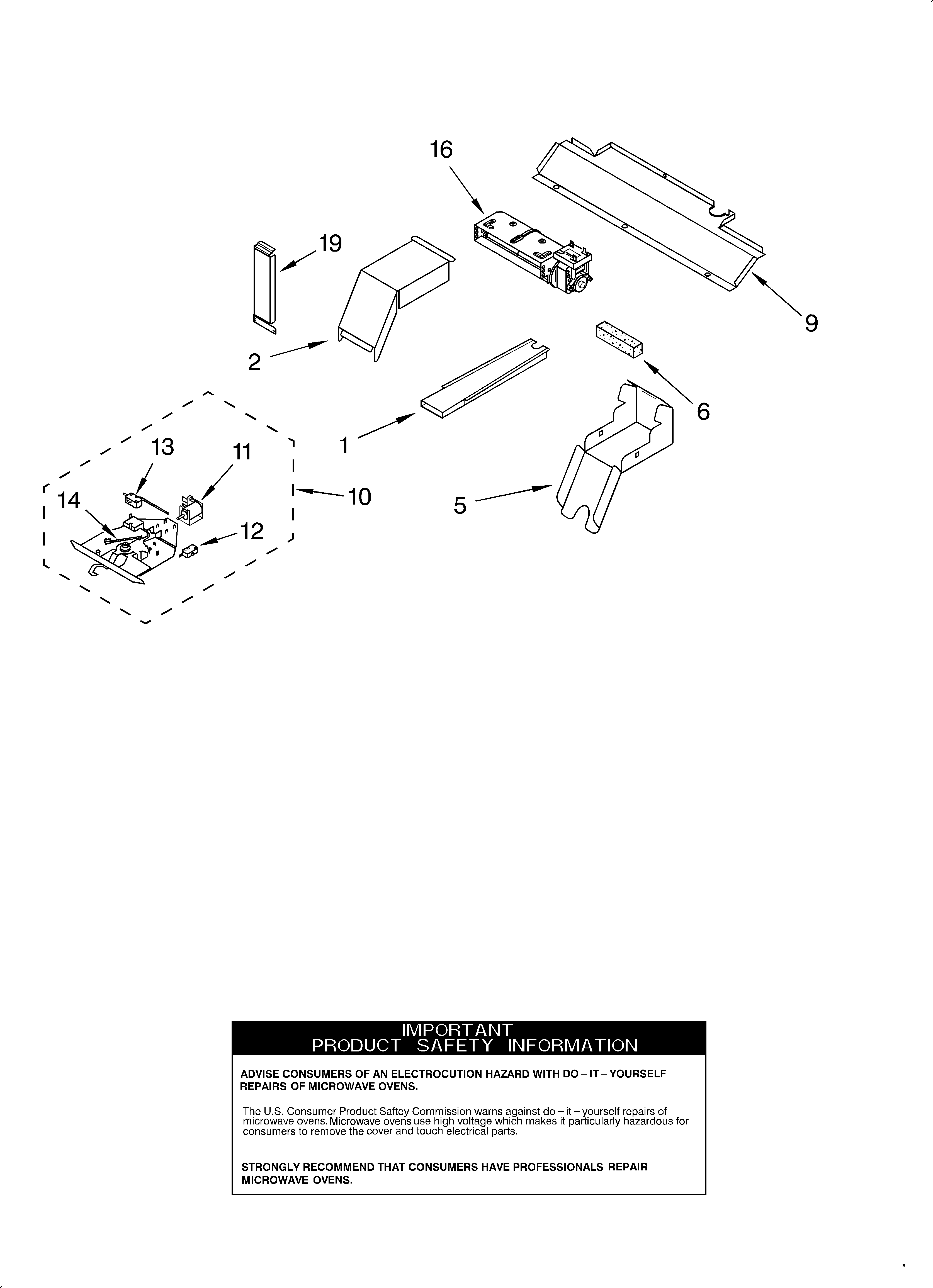 KitchenAid KEMC308HWH2 latch diagram