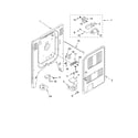 KitchenAid KERC607GBL1 rear chassis diagram