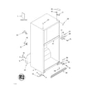 Whirlpool ET1FTTXKT01 cabinet/literature diagram