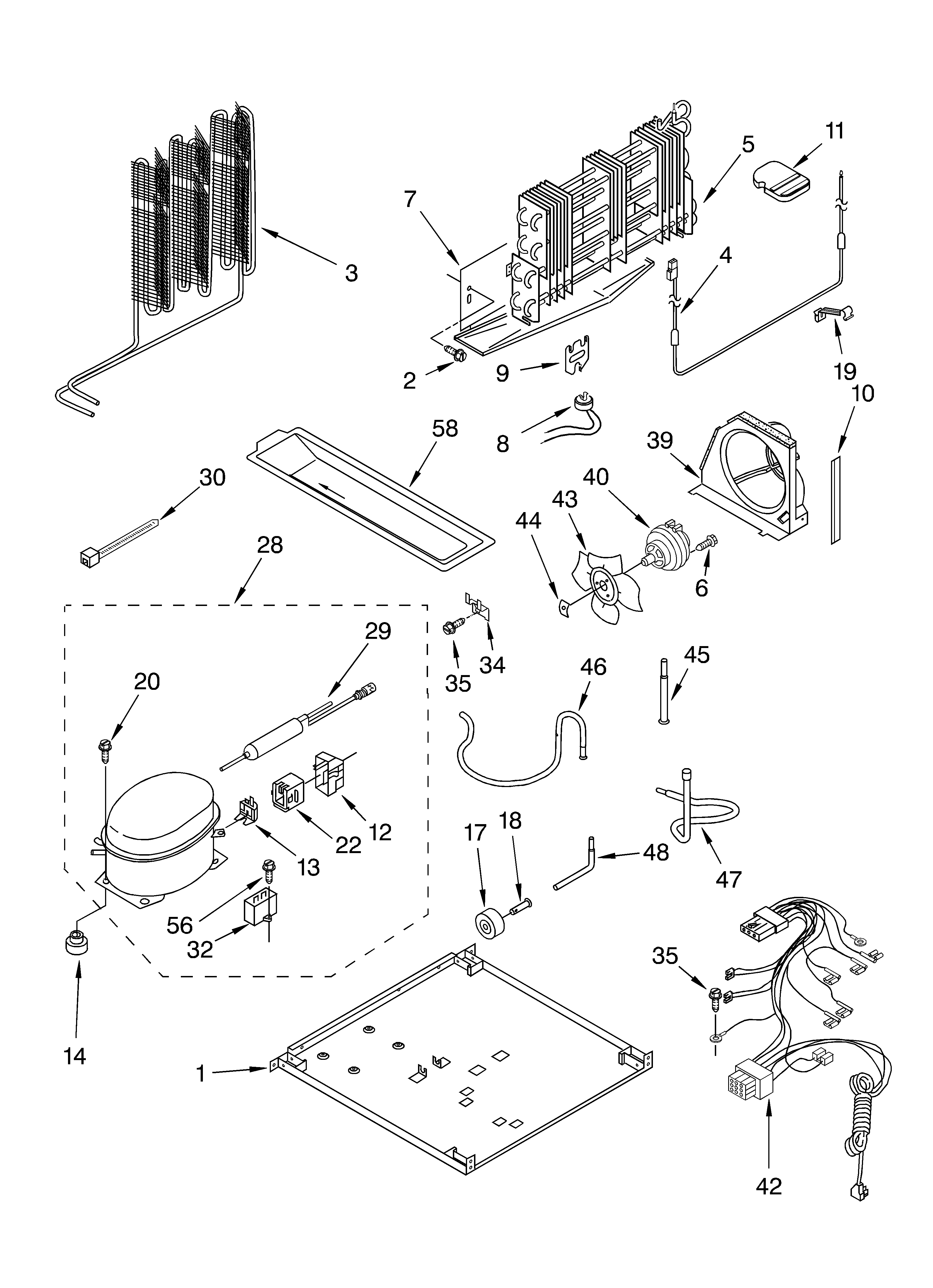 Whirlpool 8ET8FTKXKT00 unit diagram