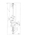 Whirlpool LSS9244EZ0 brake and drive tube diagram
