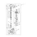 Whirlpool LSS9244EZ0 gearcase diagram