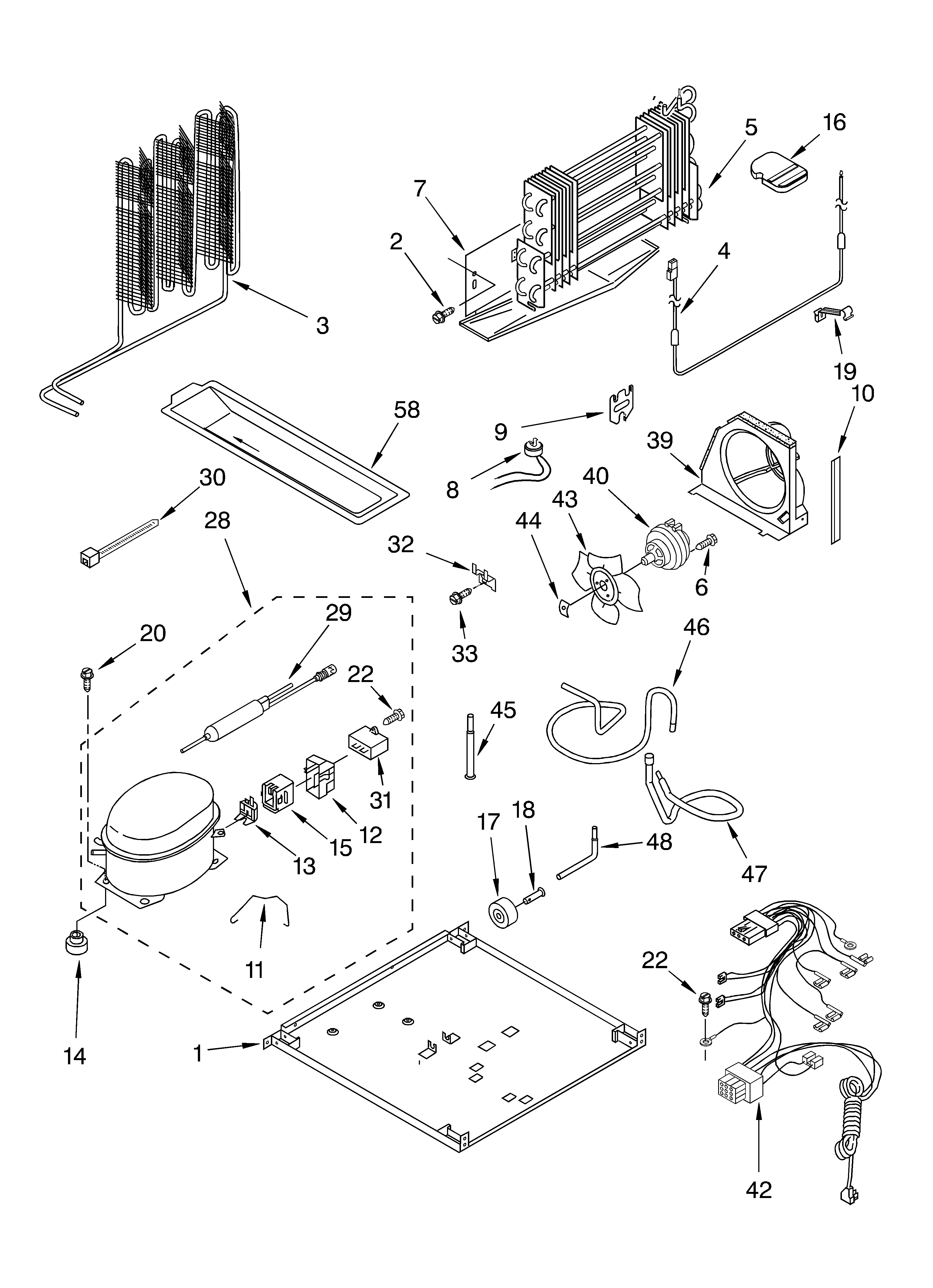 Whirlpool ET1CHMXKQ01 unit diagram