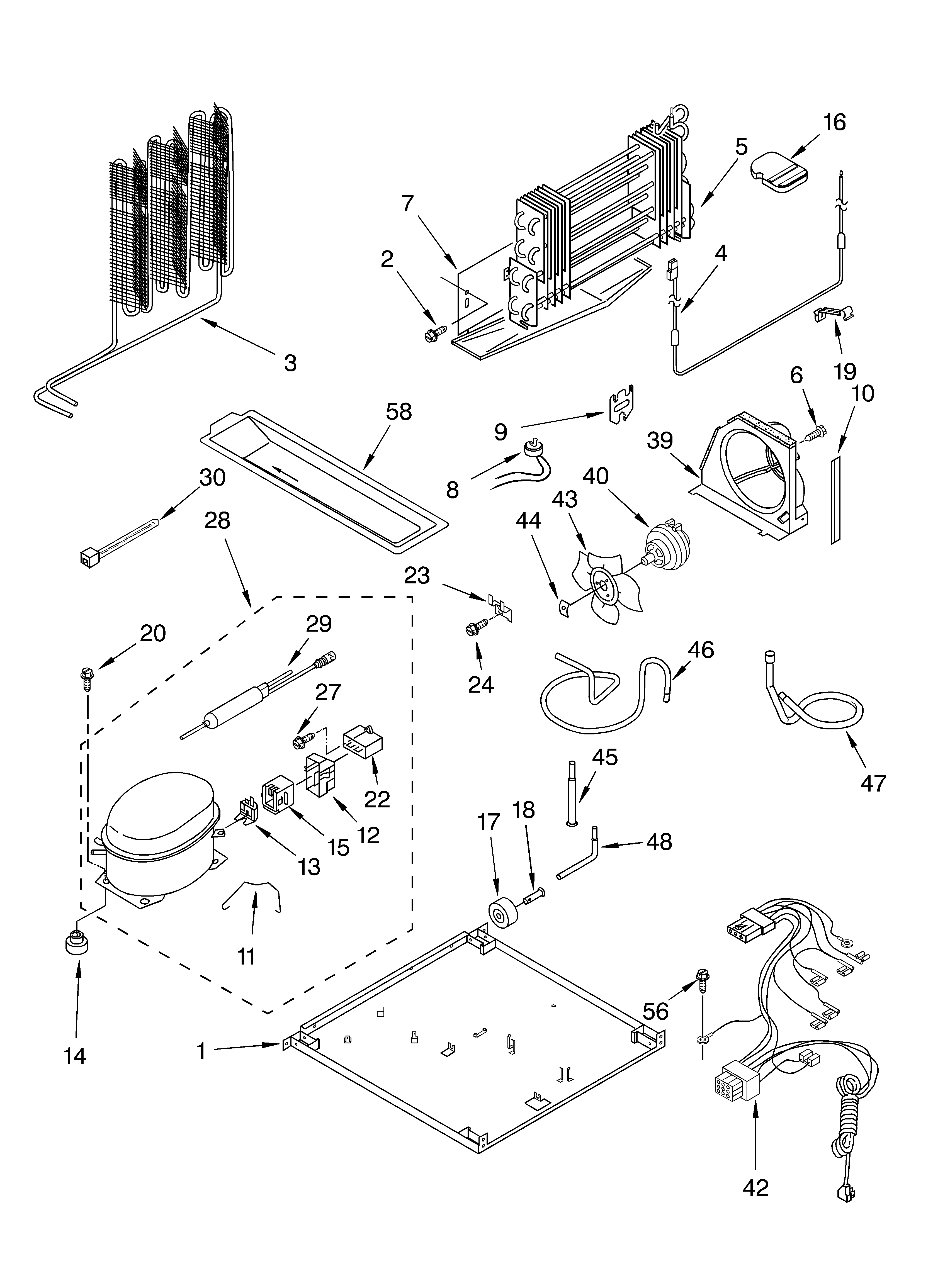 Whirlpool ET1CHKXKQ01 unit diagram