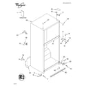 Whirlpool ET8WTMXKT01 cabinet/literature diagram
