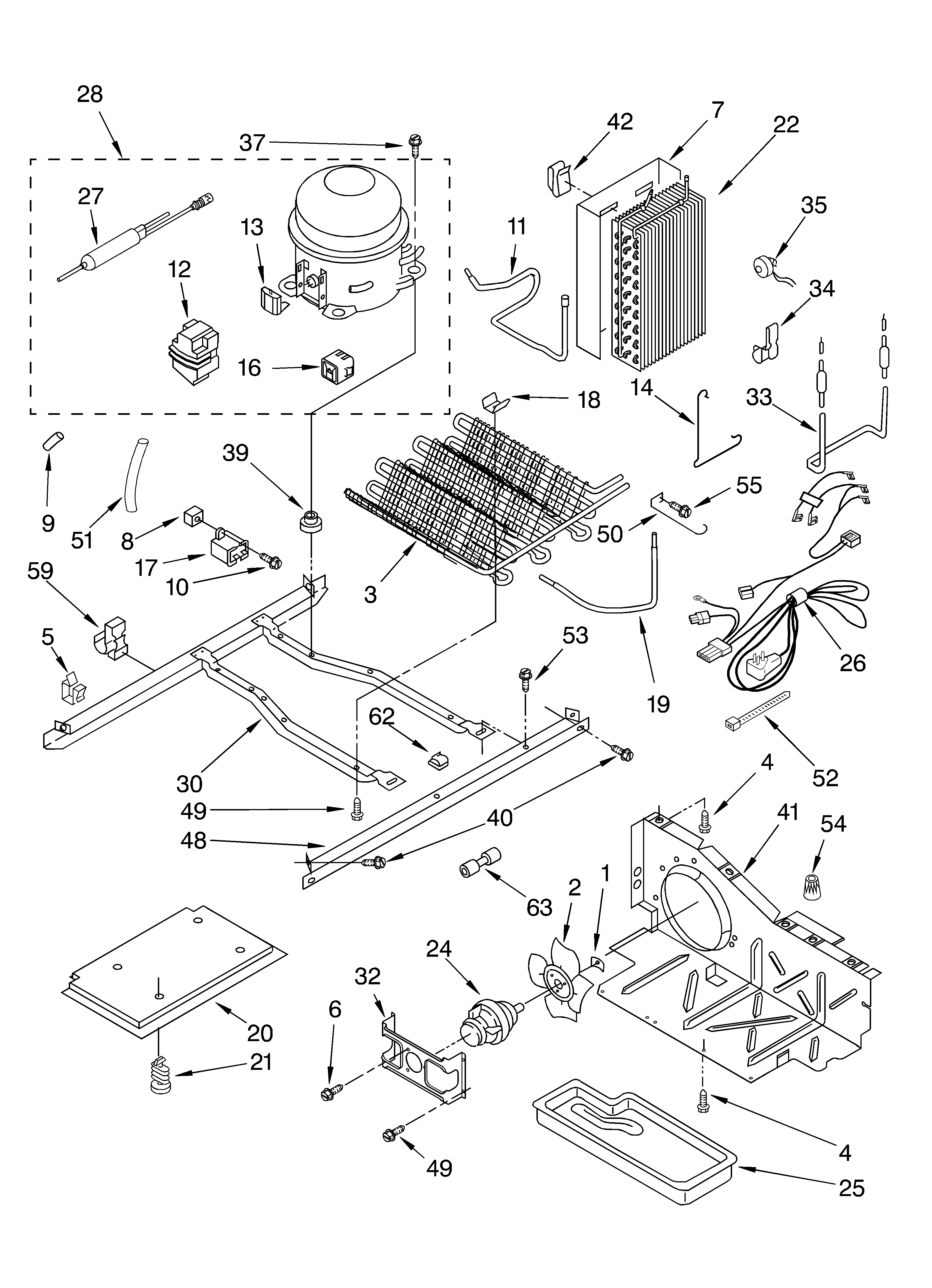 Whirlpool 6GD22DCXHW02 unit diagram