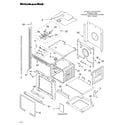 KitchenAid KEBS207DWH12 oven/literature diagram