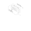 KitchenAid KEBS207DWH12 control panel diagram