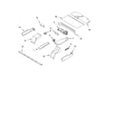 KitchenAid KEBS207DWH12 top venting/optional diagram