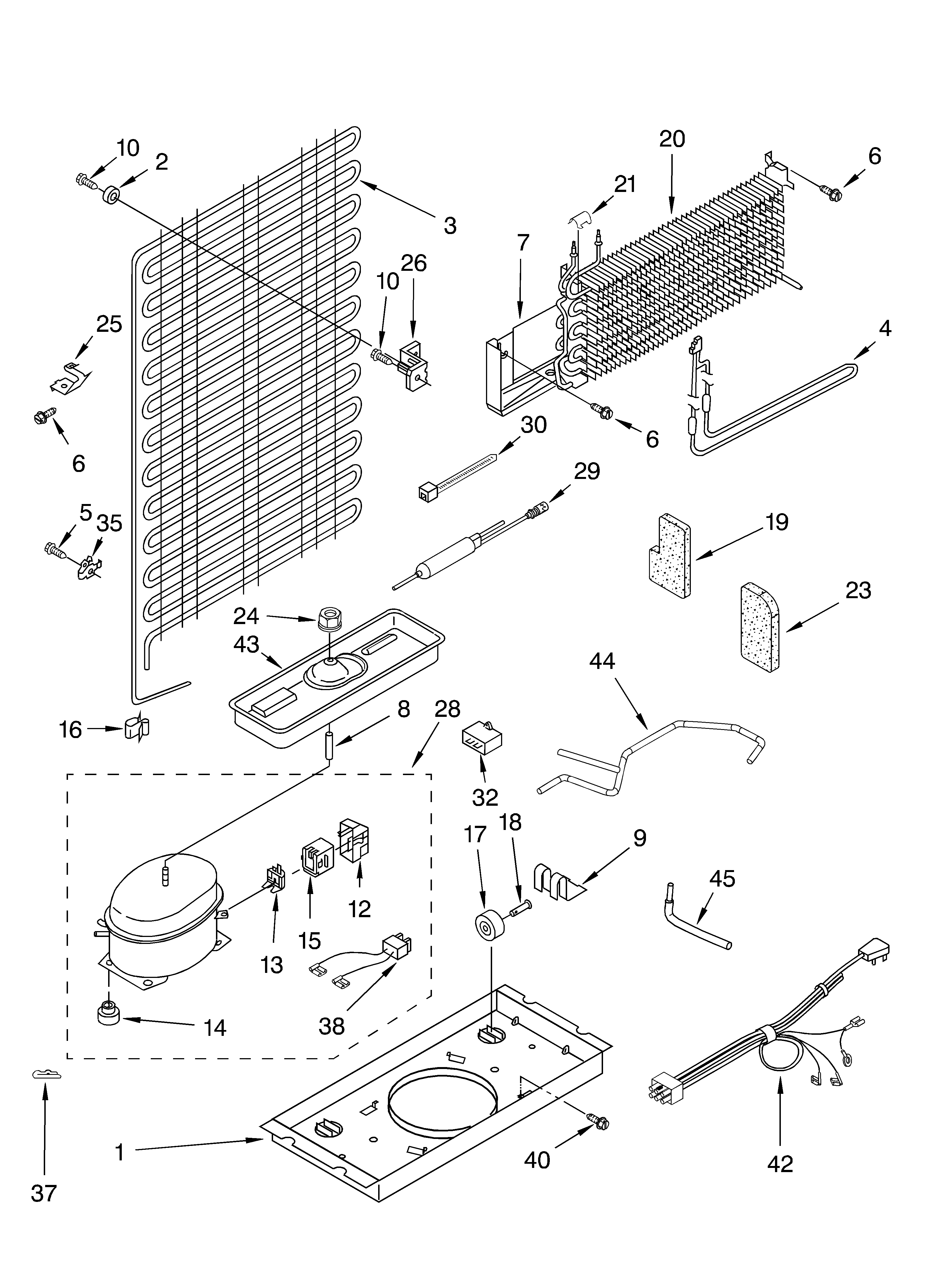 Whirlpool ET4WSKXKQ02 unit diagram