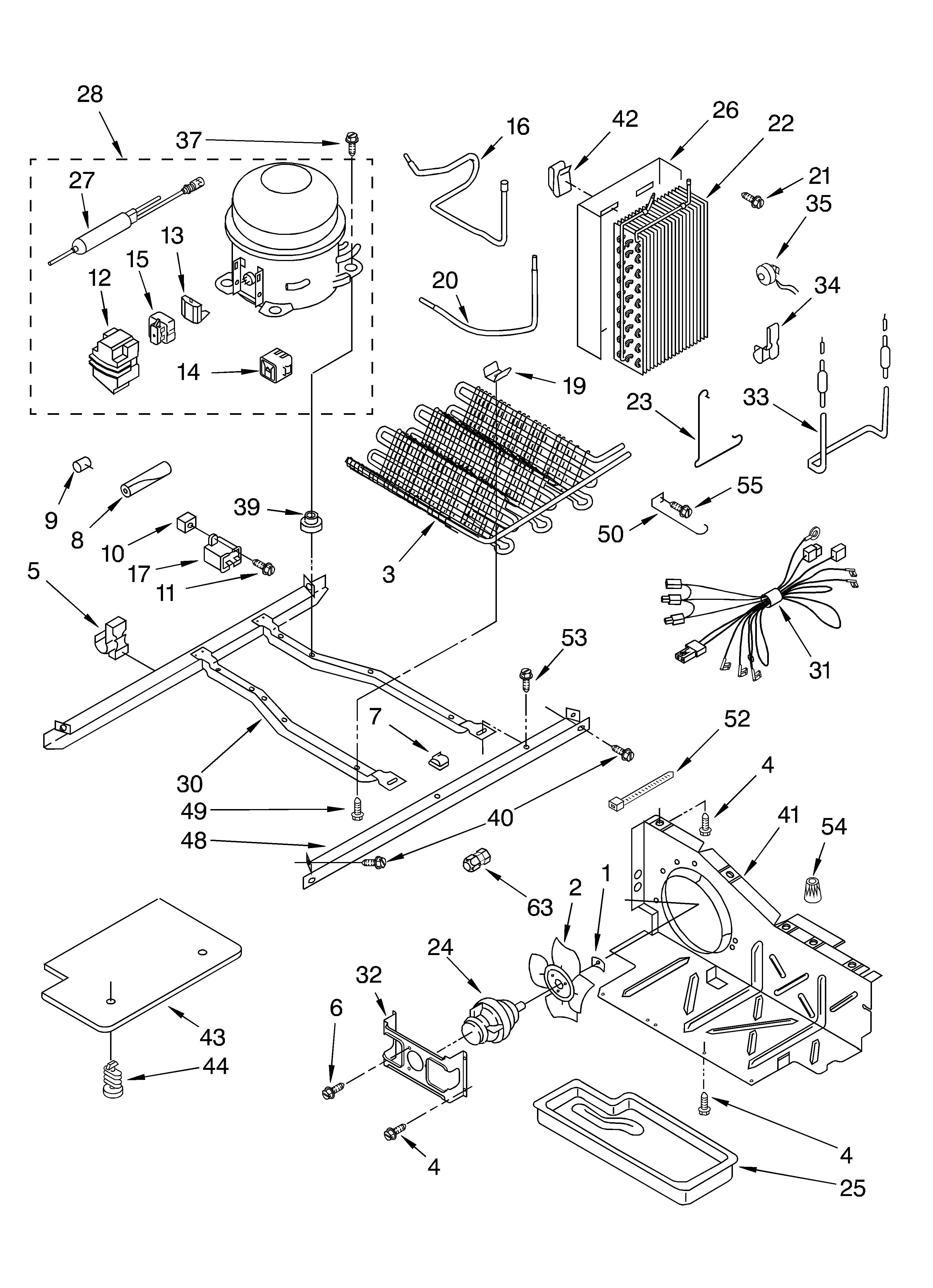 Whirlpool 6GD5SHQXKB00 unit diagram