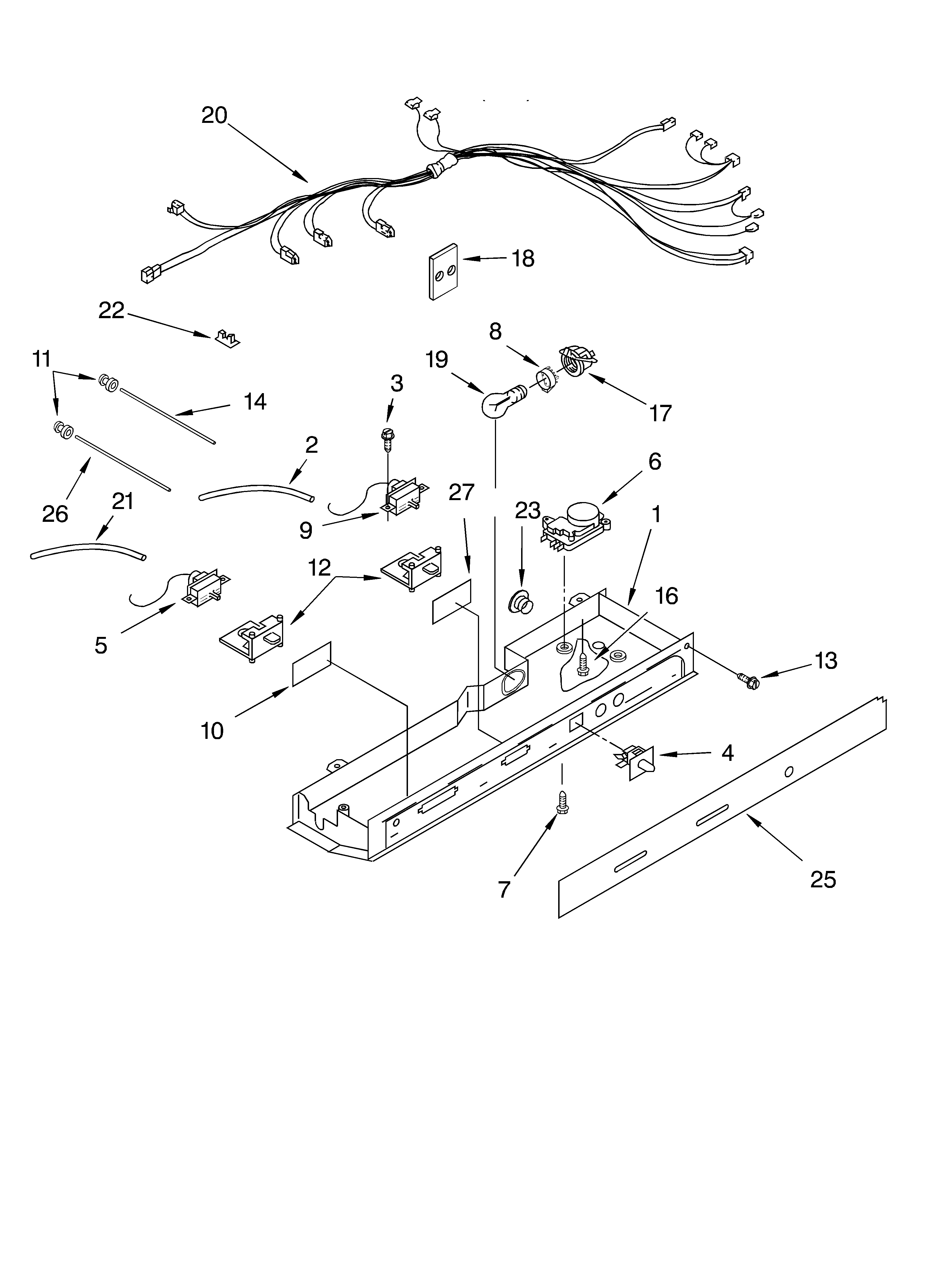 Whirlpool 6GD5SHQXKB00 control diagram