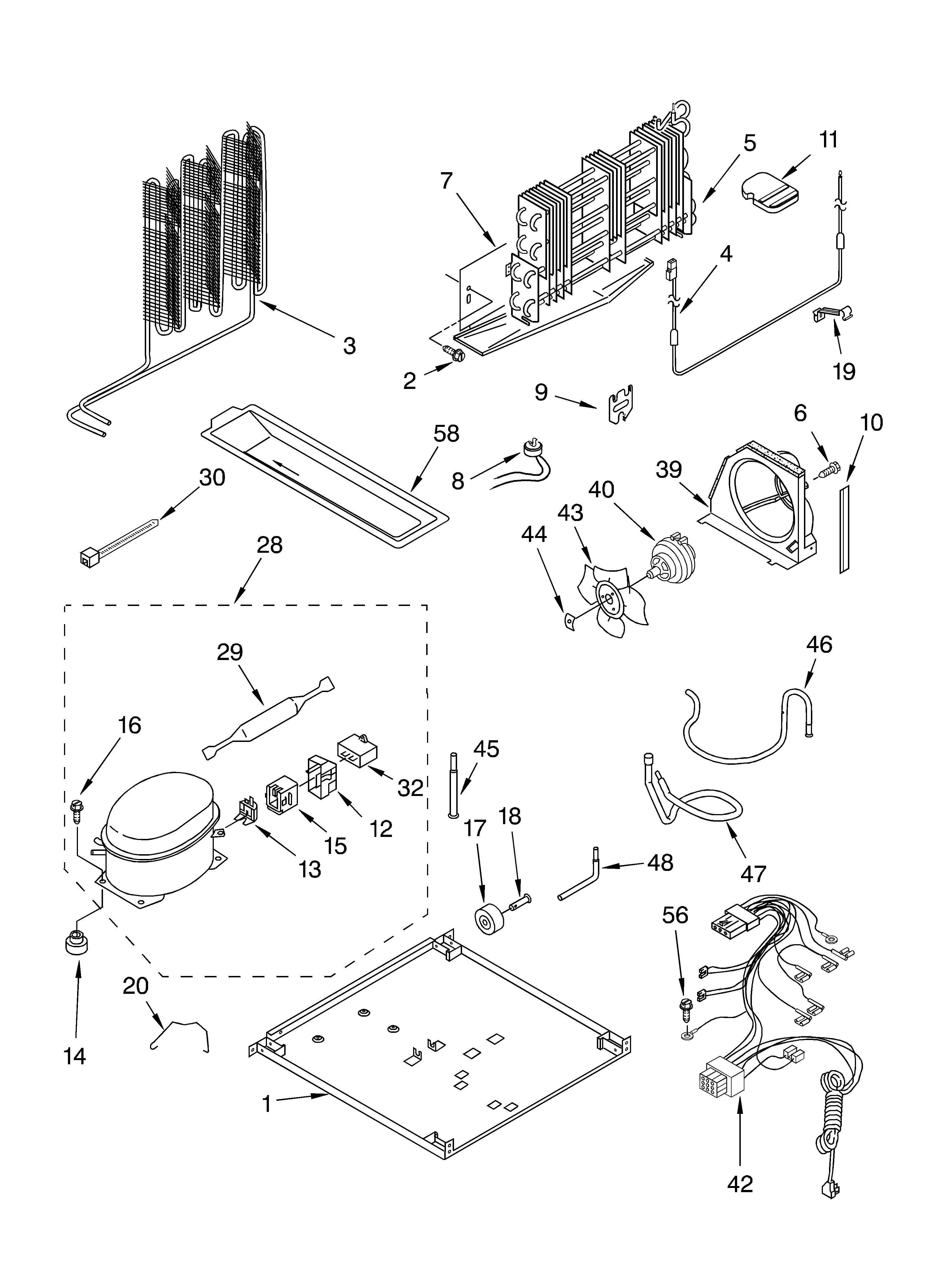 Whirlpool ET8WTEXKQ01 unit diagram
