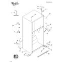 Whirlpool ET8RHMXKQ01 cabinet/literature diagram