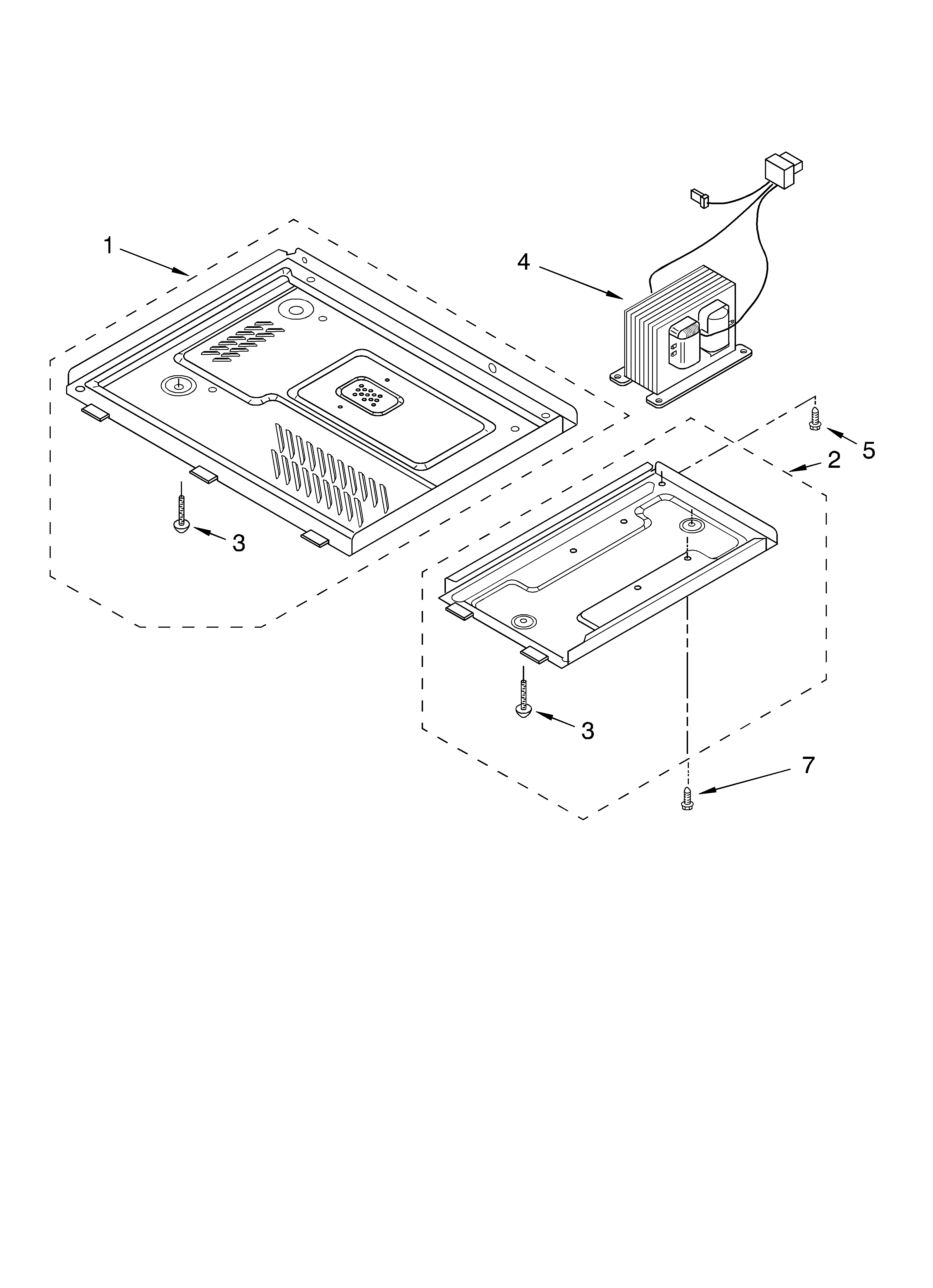 Whirlpool MT4210SKQ0 base plate diagram