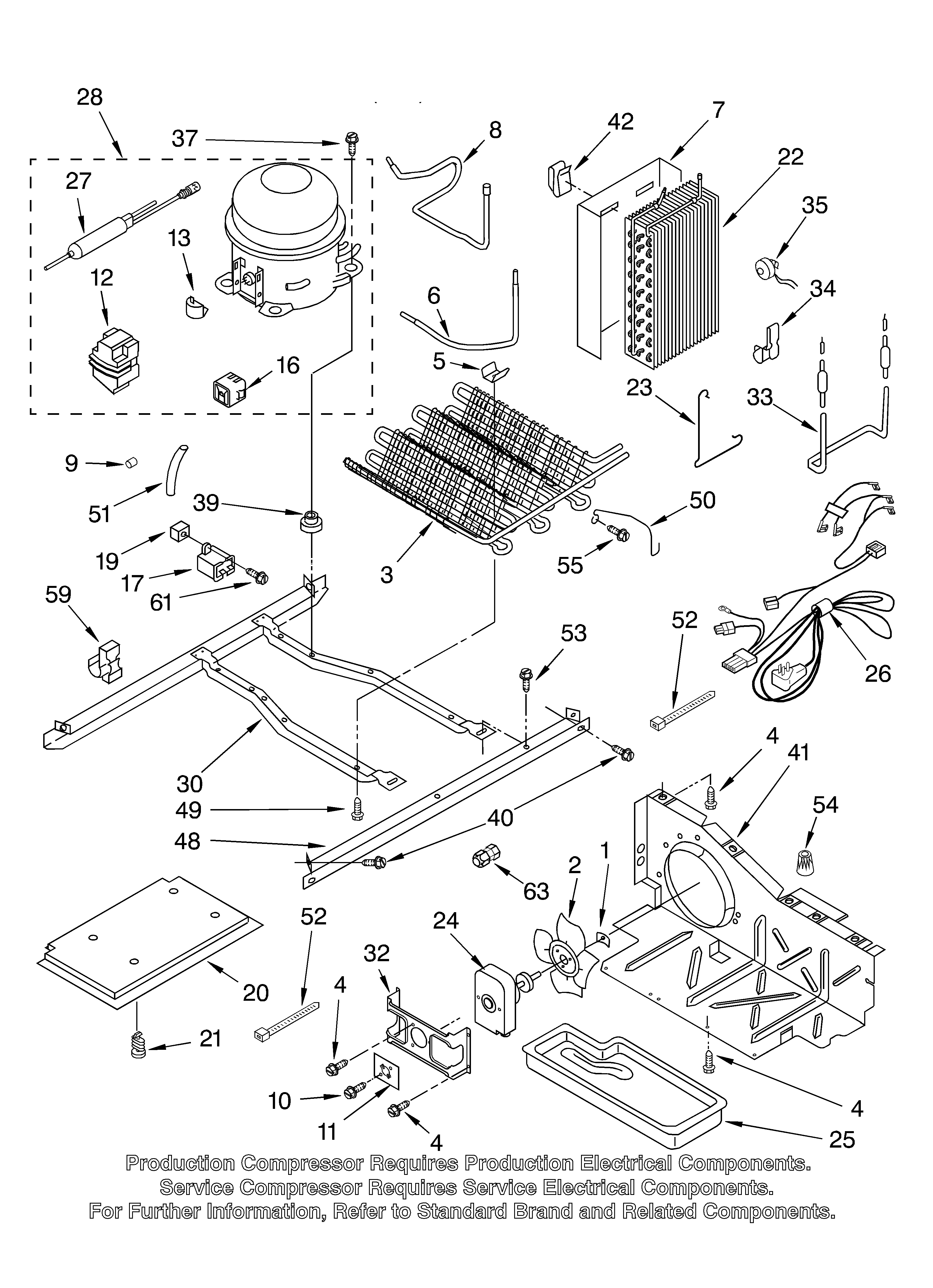 Whirlpool GD5SHAXKT02 unit diagram