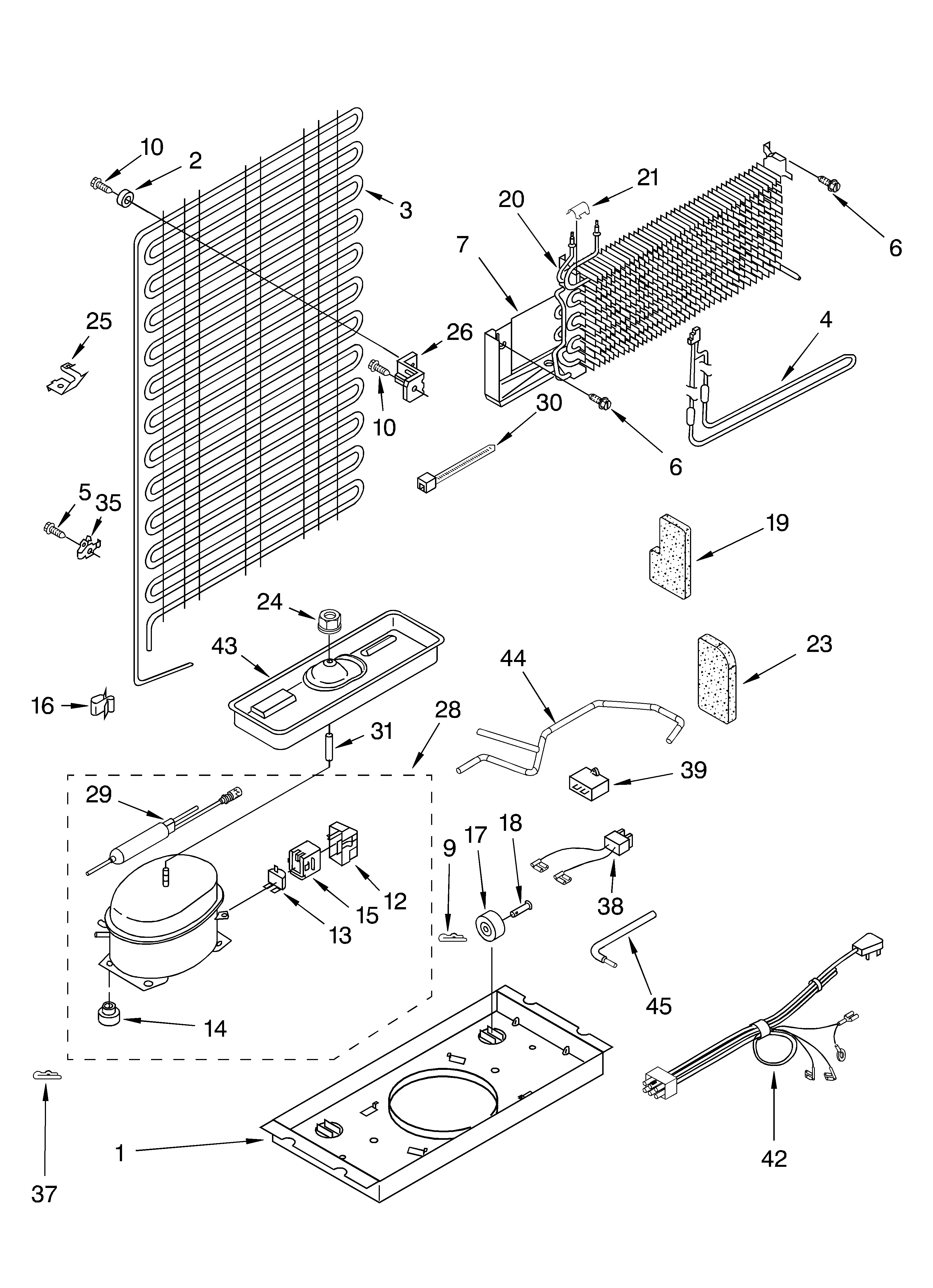 Kirkland ST14CKXKQ01 unit diagram