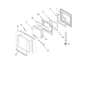 KitchenAid KEBC107KBT1 oven door diagram