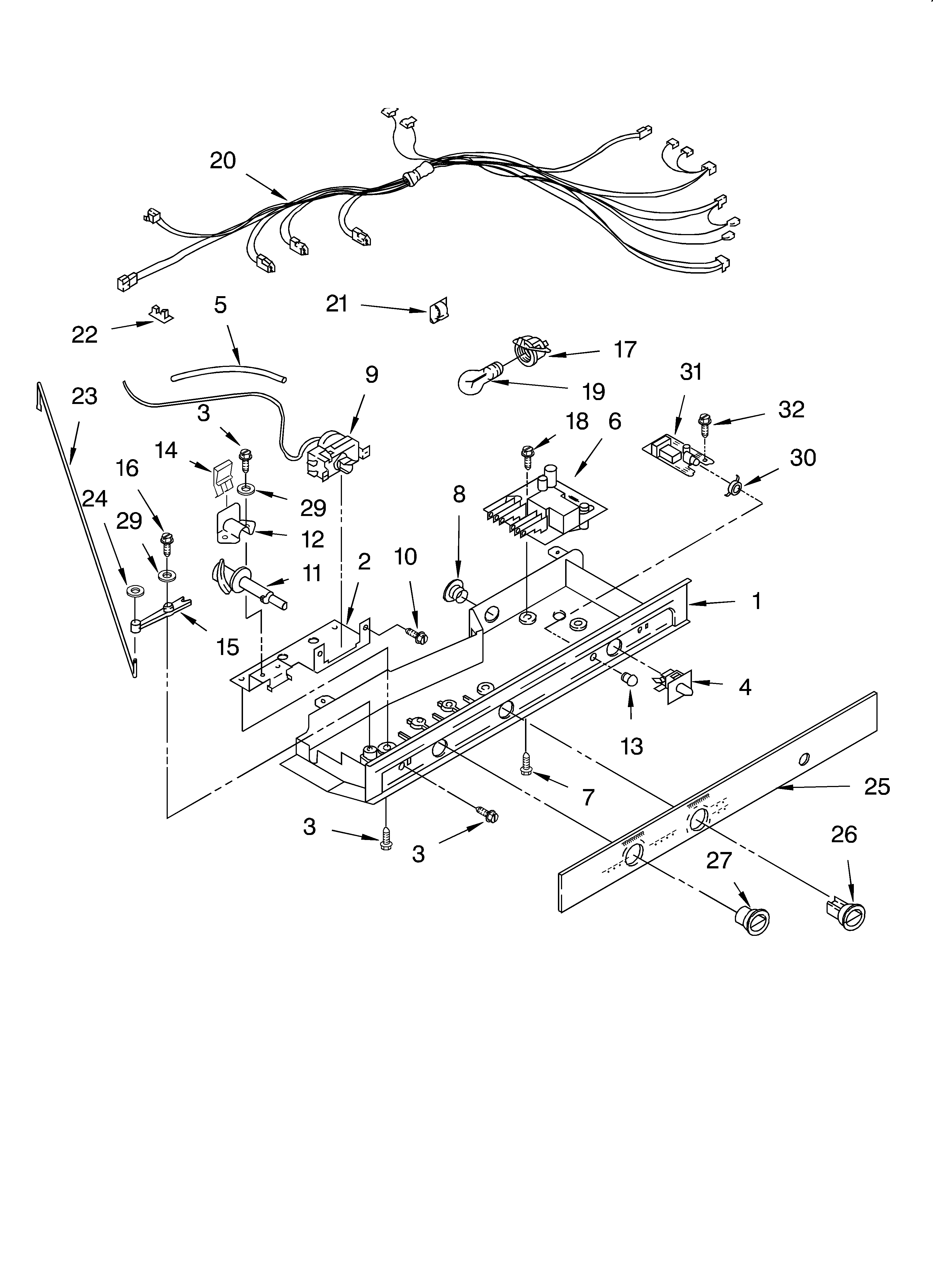 Whirlpool GS2SHAXKB01 control diagram