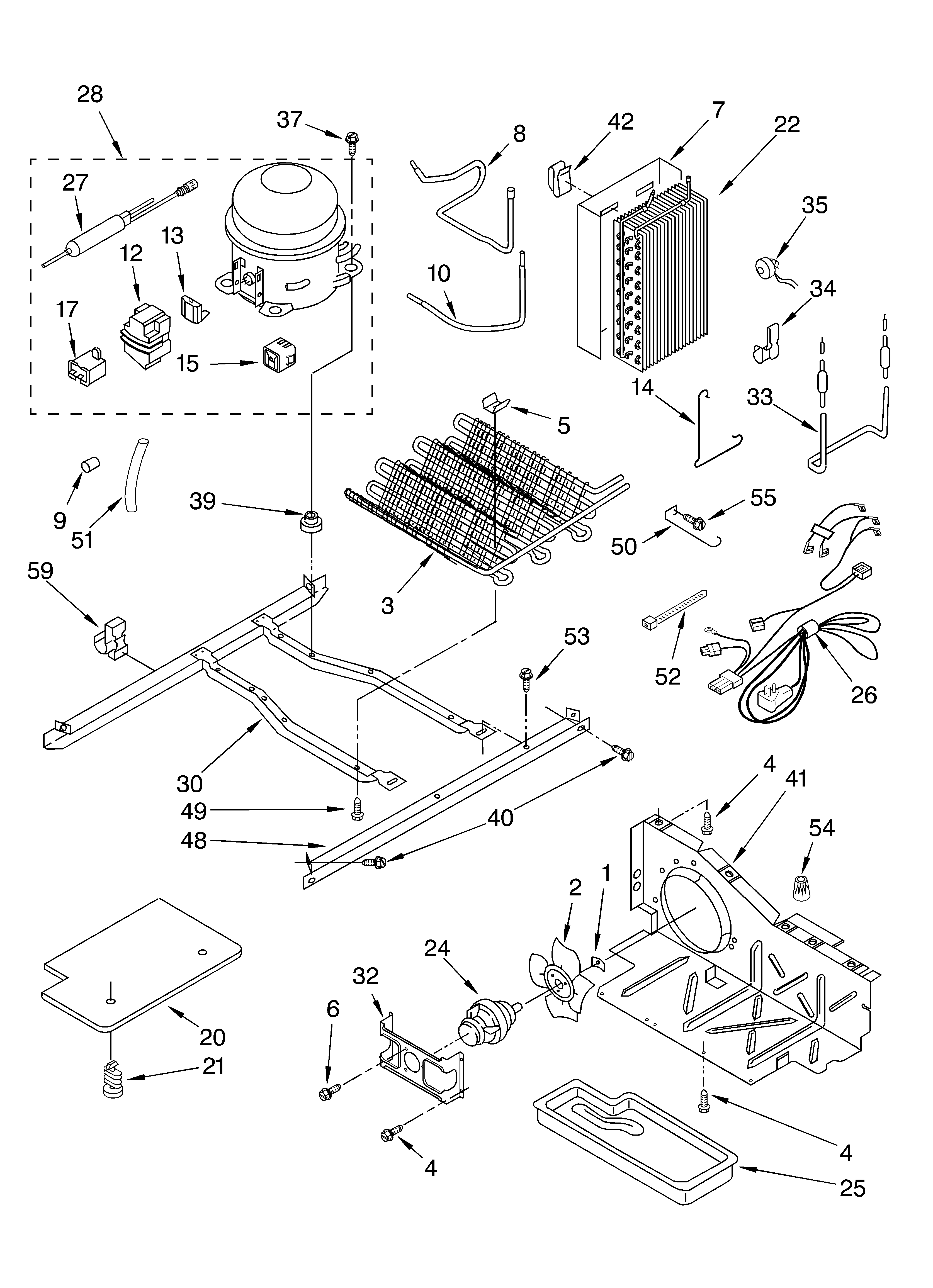 Whirlpool GD2SHKXKQ00 unit diagram