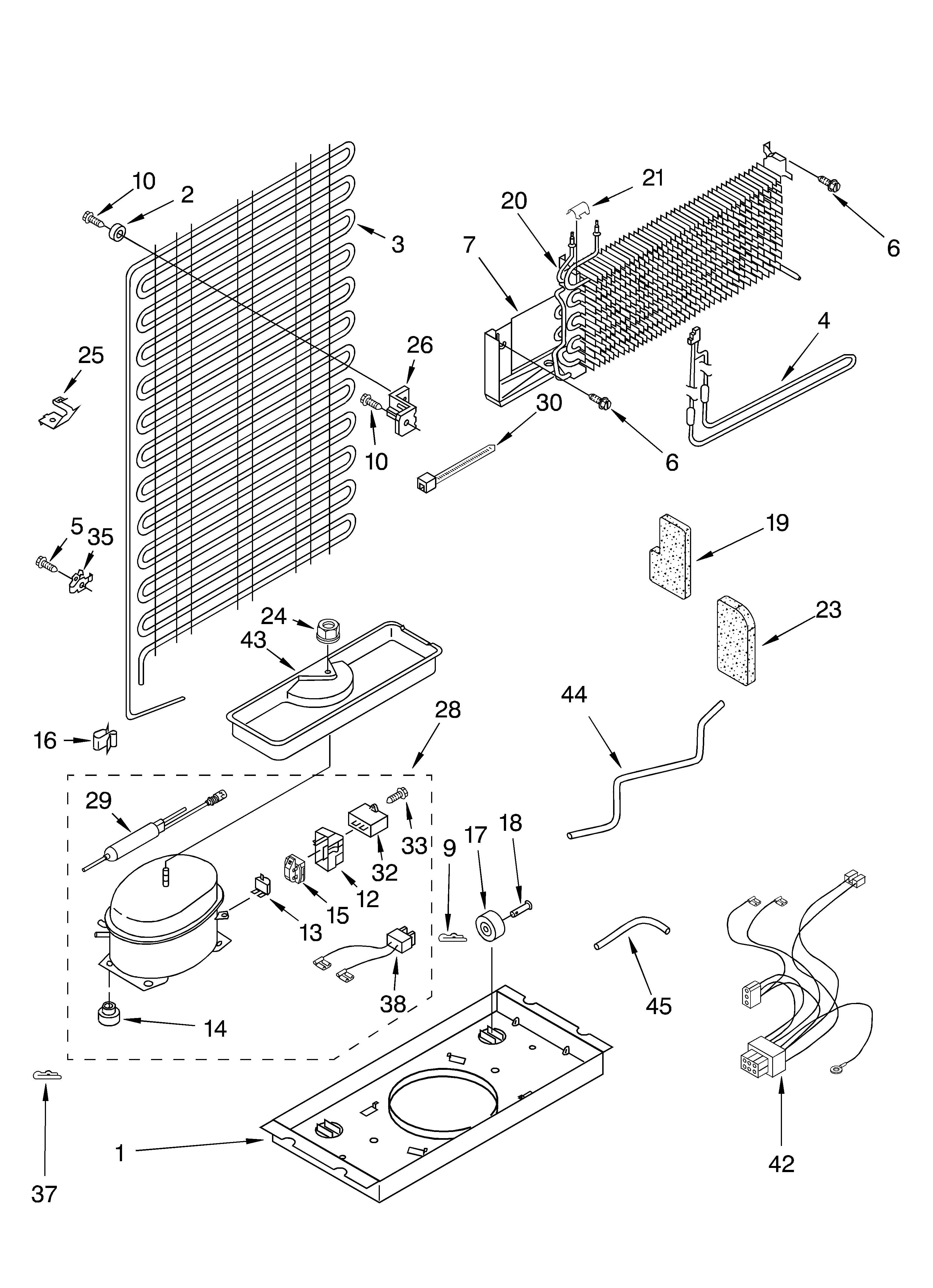 Whirlpool ET6CSKXKZ00 unit diagram