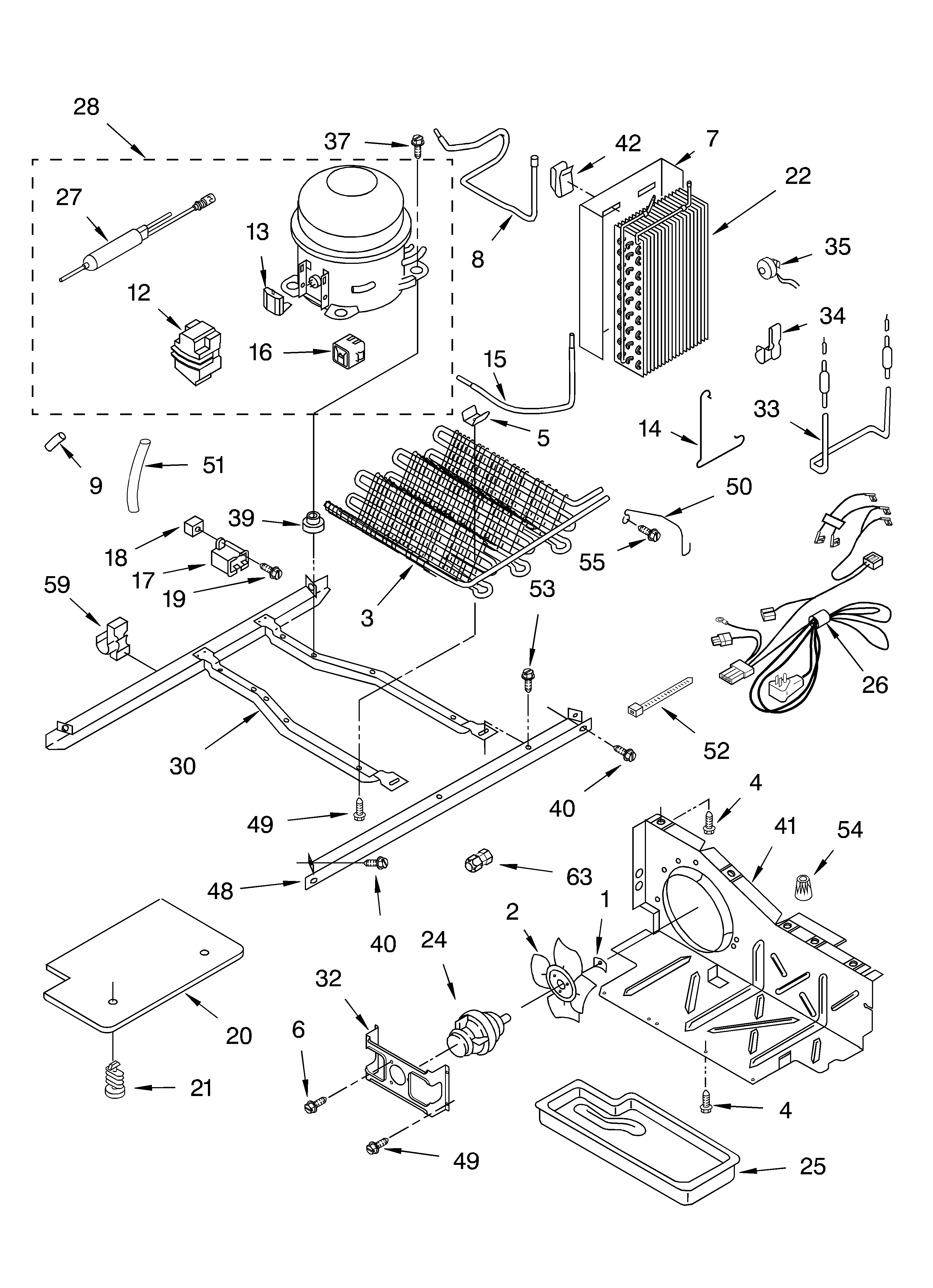 Whirlpool GD2SHGXLT00 unit diagram